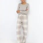 moteriška pižama ilgomis rankovėmis „angelina“