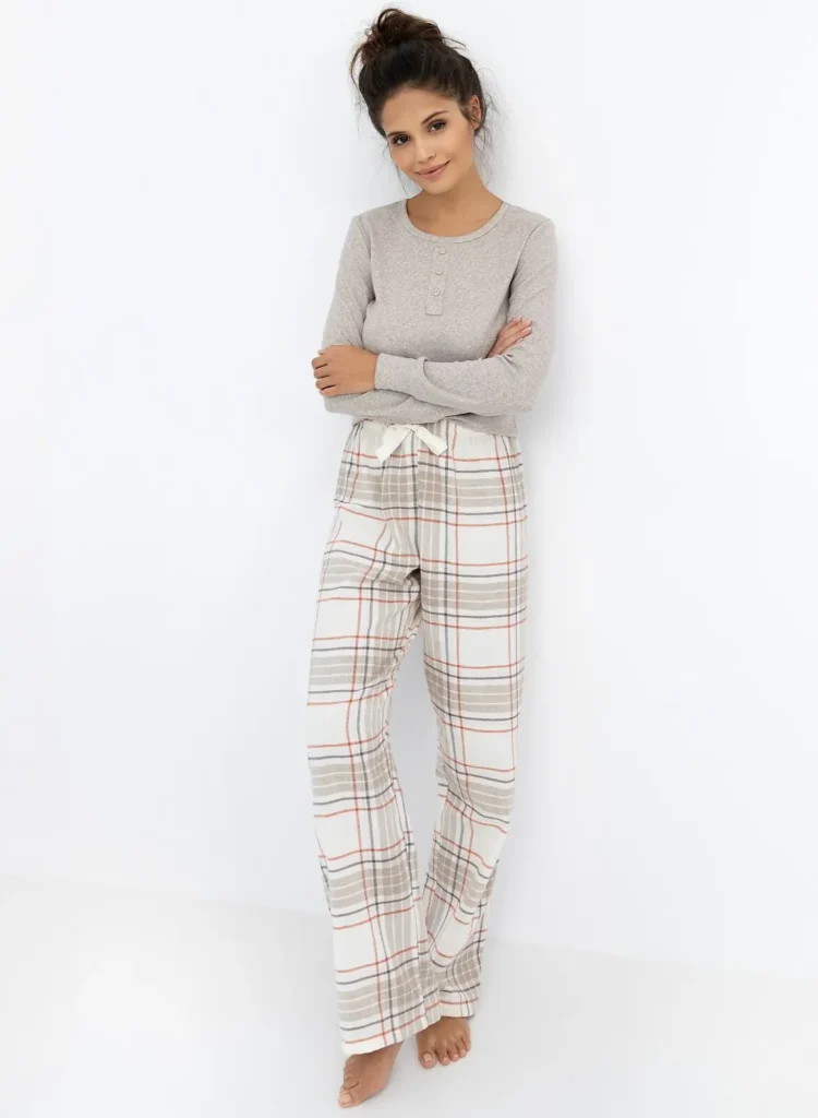 moteriška pižama ilgomis rankovėmis „angelina“