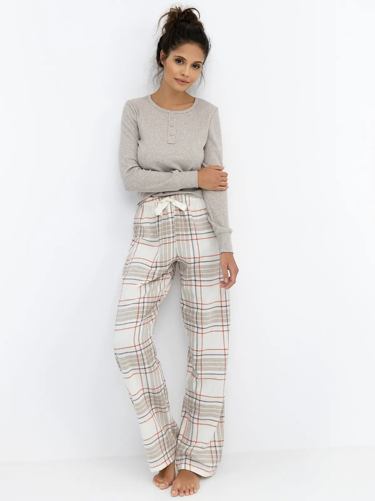 moteriška pižama ilgomis rankovėmis „angelina“