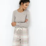 moteriška pižama ilgomis rankovėmis „angelina“