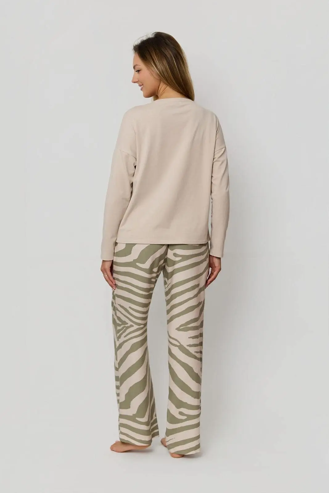 moteriška pižama ilgomis rankovėmis selene