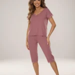 moteriška pižama trumpomis rankovėmis „amira“