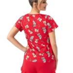 moteriška šventinė pižama „bear short“