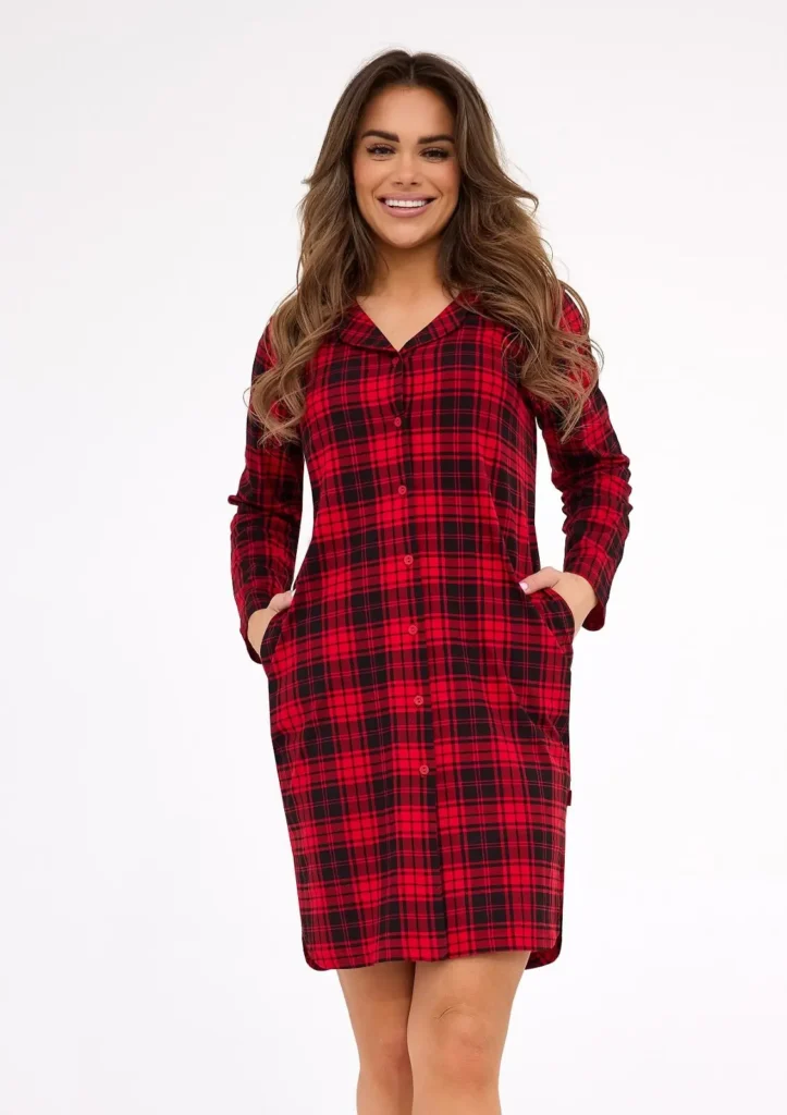 moteriški medvilniniai naktinukai tracy