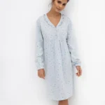 moteriški medvilniniai naktinukai lucile