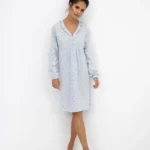 moteriški medvilniniai naktinukai lucile