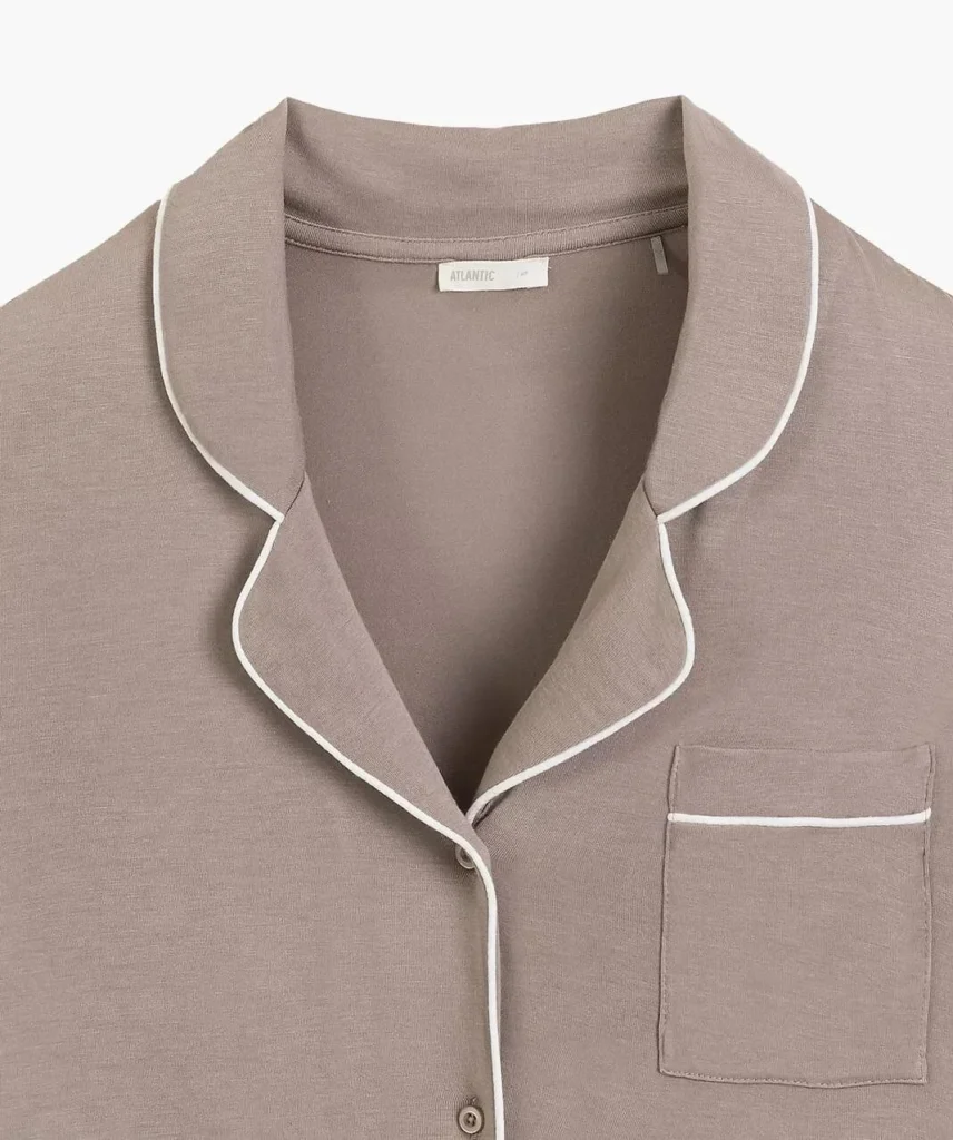 pižama atlantic iš modalo su sagomis